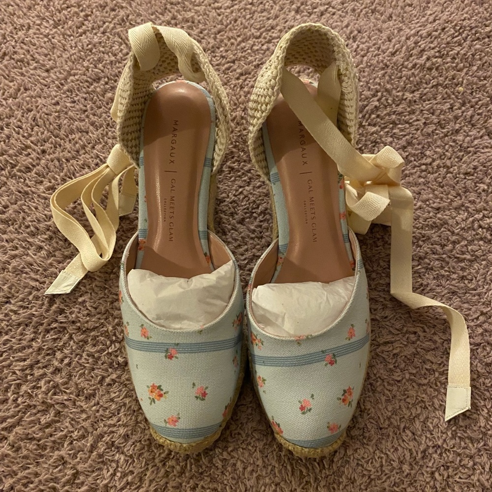 GMG x Margaux espadrilles, size 38 M.